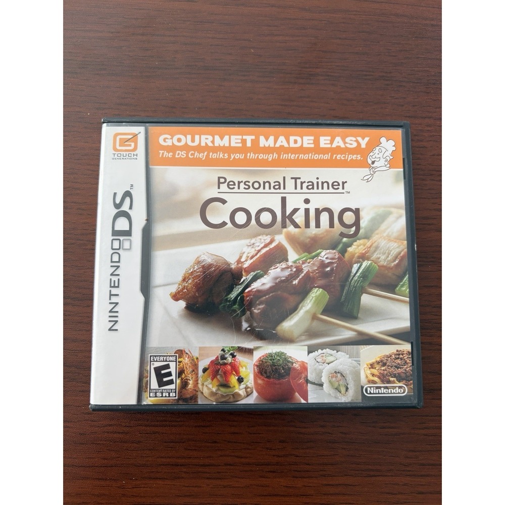 Personal Trainer Cooking Nintendo DS 3DS Game CIB Complete w/Manual & Inserts